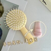 Lược massage màu dopamine, lược túi khí di động, lược đệm chống tĩnh điện, lược mini, nhỏ gọn, mang theo