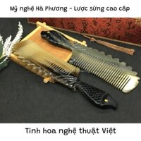 Lược sừng Cá Chép (size: L-20cm) kiểu dáng sang trọng