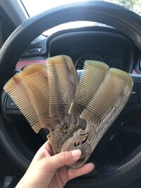 Lược sừng cao cấp +tặng túi gấm