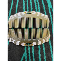 Lược sừng chim đôi khắc 2 mặt.