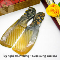 Lược sừng Chim Uyên Ương sắc nét làm quà tặng ý nghĩa