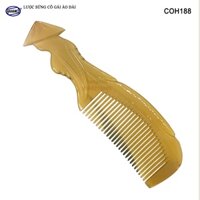 Lược Sừng Cô Gái Nón Lá Áo Dài Việt Nam (Size: XL-19cm) quà tặng chăm sóc tóc - COH188