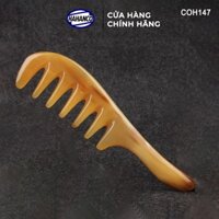 Lược Sừng Mát Xa Răng Thưa HAHANCO (Size: XL - 20cm) Giúp Lưu Thông Khí Huyết COH147