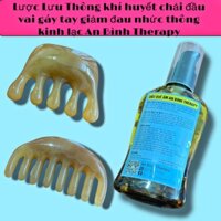 lược sừng Thông Kinh Lạc vai Gáy