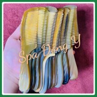 Lược sừng trâu chải đầu dưỡng sinh không tích điện