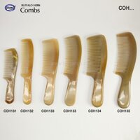 Lược sừng xuất Nhật - COH133 (Size: L - 18cm) Mẫu tiêu chuẩn - Horn Comb of HAHANCO