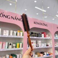 Lược Tròn Sấy Tóc Cán Gỗ YA-10