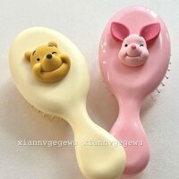Lược túi khí gấu Pooh instagram kiểu Nhật lược đệm khí Pijie lược massage cầm tay cô gái mềm mại lược mini nữ