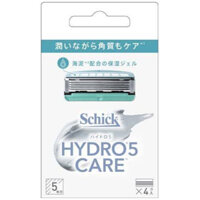 Lưỡi 4 dao cạo râu Schick Hydro 5 Care - Japan