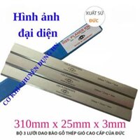 Lưỡi bào máy liên hợp 310x25x3mm thép gió HSS LOẠI TỐT (B310)