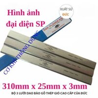 Lưỡi bào máy liên hợp 310x25x3mm thép gió HSS loại tốt (B310)
