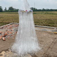 Lưới bắt cá lòng tong 1p5 hay 7ly, dài 40m, dạo cao 9 tất hay 90cm, lưới nổi chì nhẹ