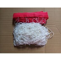 lưới bóng chuyền dù trắng sọi nhỏ