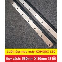 Lưỡi cao su rửa mực máy in offset KOMORI L20