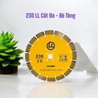 Lưỡi Cắt  230 LL Cắt Đá Bê Tông Tường Sắc Nét Bền Bỉ