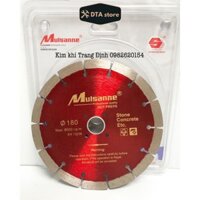 Lưỡi Cắt Bê Tông MULSANNE 180mm SIÊU BỀN