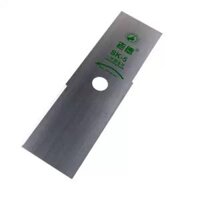 Lưỡi cắt cỏ hợp kim một từ thép mangan cải tạo đất cũ của Đức hai răng dày cưa tròn cuốc cắt cỏ phụ kiện nông nghiệp giá máy cắt cỏ honda Máy cắt cỏ