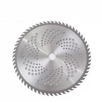 Lưỡi cắt cỏ nhập khẩu, thép trắng hình kim cương, thép mangan tròn, bàn chải cắt dài dày, lưỡi cưa máy làm cỏ, lưỡi cưa để làm cỏ máy cắt cỏ đẩy tay máy cắt cỏ honda gx35 Máy cắt cỏ