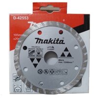 Lưỡi cắt đá 105mm MAKITA - D-42553 (105x20mm) (long đền 16mm) cam kết hàng chính hãng 100%