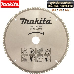 Lưỡi cắt đa năng 260mm 120 răng Makita D-62240