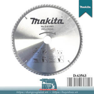 Lưỡi cắt đa năng 260mm 80 răng Makita D-63563