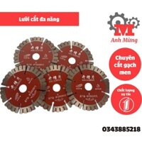 Lưỡi cắt đa năng, lưỡi cắt cho máy cắt rãnh tường 156mm chuyên cắt gạch men, men đá, bê tông