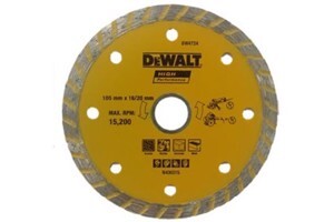 Lưỡi cắt gạch ướt 105x20mm Dewalt DW4724