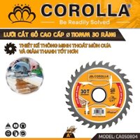 Lưỡi Cắt Gỗ Thịt, Cắt Ván Công Nghiệp Cao Cấp COROLLA Phi 180x40T Sắc Bén,  Dùng Cho Máy Cầm Tay