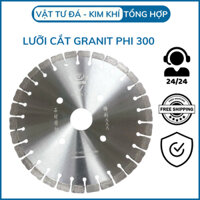Lưỡi cắt Granit phi 300 - Chuyên Dụng Cắt Đá Granit, Bê Tông máyCNC