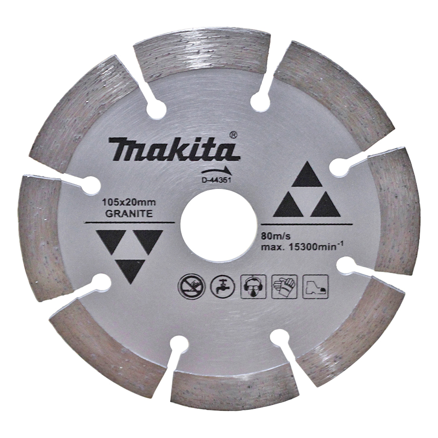Lưỡi cắt đá Granite Makita D-44351, 105 x 1.6 x 20mm