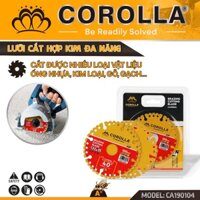 Lưỡi Cắt Hợp Kim Đa Năng COROLLA Cao Cấp 100mm - Cắt Ngọt, Siêu Bền, Không Mẻ Dăm CA190104