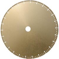 Lưỡi cắt kim cương gang 400 mới hàn đồng thau kim loại thép không gỉ lưỡi lớn 350 lửa cắt sắt lưỡi cưa máy cắt inox tua chậm máy cắt sắt hộp Lưỡi cắt sắt