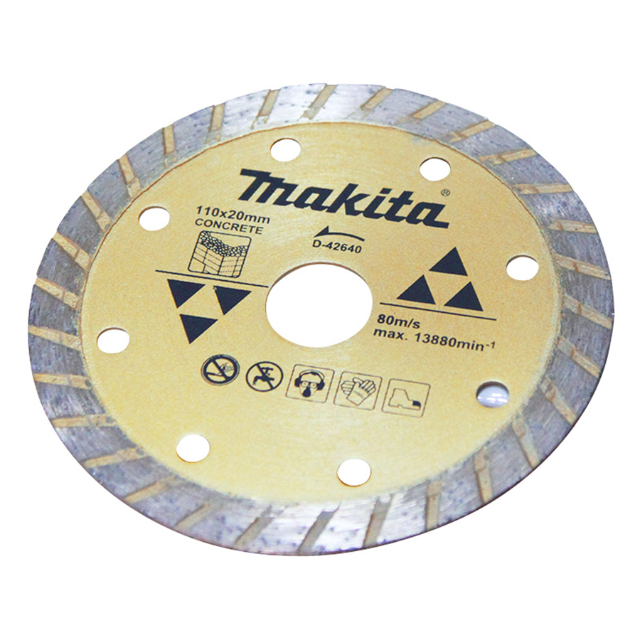 Lưỡi cắt kim cương Makita D-42640 Φ110 x 20mm