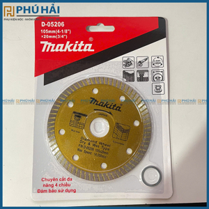 Lưỡi cắt kim cương phân đoạn 105mm Makita D-05206