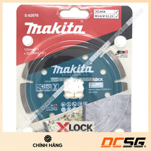 Lưỡi cắt kim cương X-Lock 125mm Makita E-02076
