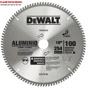 Lưỡi cắt nhôm Dewalt DWA03260