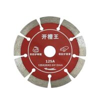 lưỡi cắt sắt hợp kim 355mm Phiên bản nâng cao khuyến mãi của vua xẻ rãnh 121 khe tường 125 xẻ rãnh 156 bê tông 133 lưỡi cưa kim cương 168 chống mài mòn lưỡi cắt hợp kim máy cắt sắt hợp kim Lưỡi cắt sắt