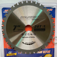 LƯỠI CẮT SẮT HỢP KIM SHANKER 180MM 36 RĂNG( 1 TẤC 8)