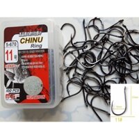 Lưỡi Câu Cá Chinu Ring Hàn Quốc đỏ Cao Cấp - lưỡi câu chinu cao cấp từ 1 đến 12