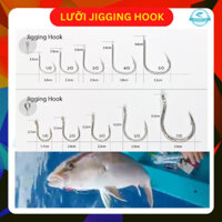 Lưỡi Câu Cá Jigging [DÙNG SĂN HUGO] Được Cần Thủ Chuyên Dùng Câu Biển, Săn Hàng vì Bén, Không Rỉ Sét - Ryoko Việt Nam