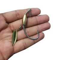 Lưỡi câu cá lóc cao cấp ar15 size 3 nặng 9g, lưỡi câu mồi mềm nff câu lure cá lóc chẽm hiệu quả nhất