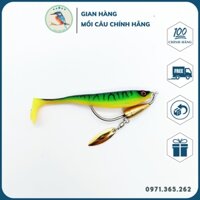 Lưỡi câu cá lóc mắc mồi mềm bằng thép AR15 - KHÔNG RỈ