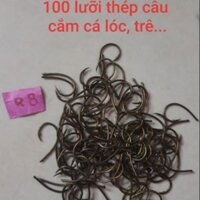 LƯỠI CÂU THÉP HOÀNG LỰC CÂU CẮM CÁ LÓC TRÊ...