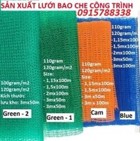 Lưới chắn bụi công trình