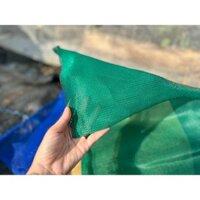 Lưới che nắng 90% loại siêu xịn - nhập khẩu Đài Loan, may viền đóng khoen sẵn - Lưới dệt kim sợi tròn