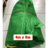 Lưới che nắng khổ 4m x 5m (Màu xanh)