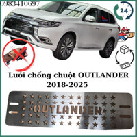 Lưới chống chuột ô tô Mitsubishi Outlander, Tấm chắn chuột khoang lái Outlander bền đẹp chuẩn xe rất cần thiết