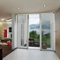 Lưới Chống Côn Trùng Hòa Phát Dạng Xếp Màu Trắng Giá Rẻ