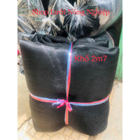 Lưới Chống Côn Trùng Khổ 2M7 Đen, Lưới Trồng Rau, Lưới Che Tiêu. Lưới Chống Muỗi cho nhà ở và vật nuôi, Lưới Che Nắng