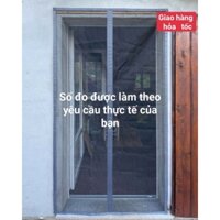 Lưới chống muỗi, nam châm tự động đóng mở